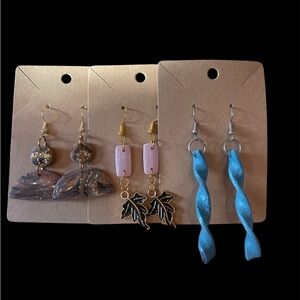 Trendy Earring Set - Multicolor